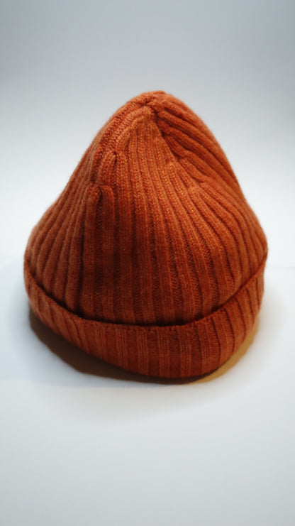 Ribbed G-Beanie Arancio