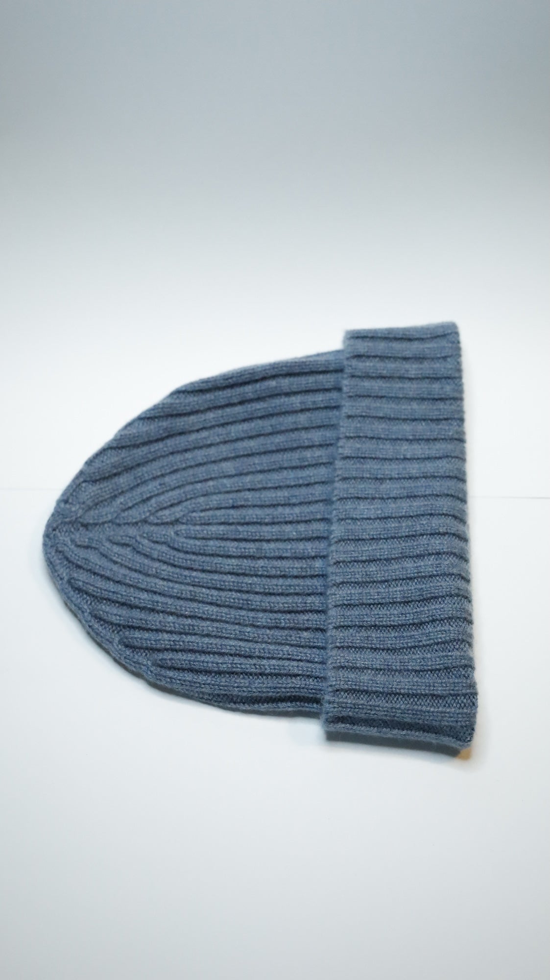 Ribbed G-Beanie Azzurro