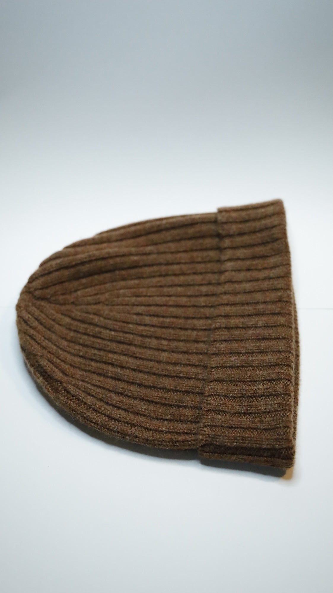 Ribbed G-Beanie Marrone