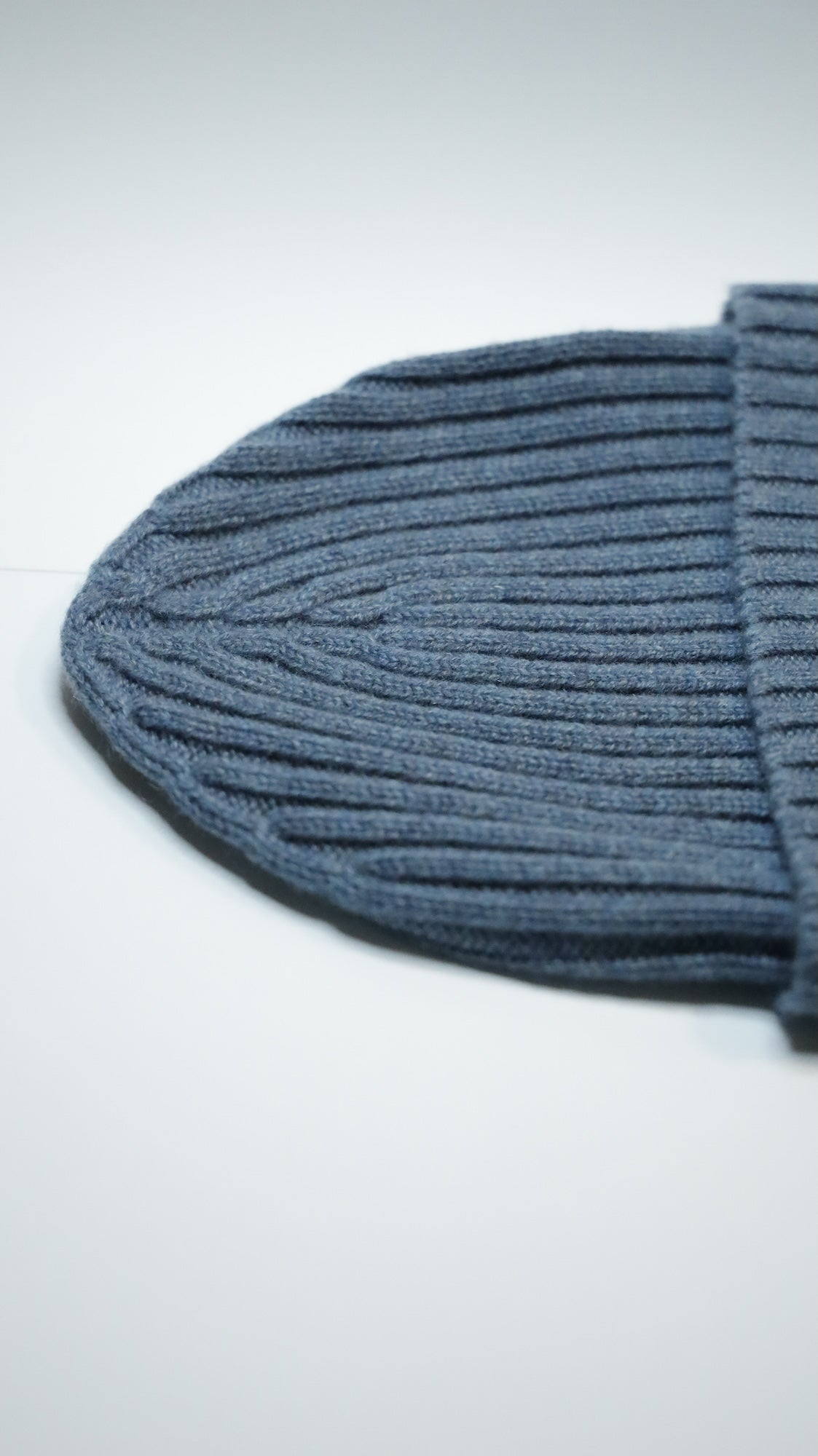 Ribbed G-Beanie Azzurro