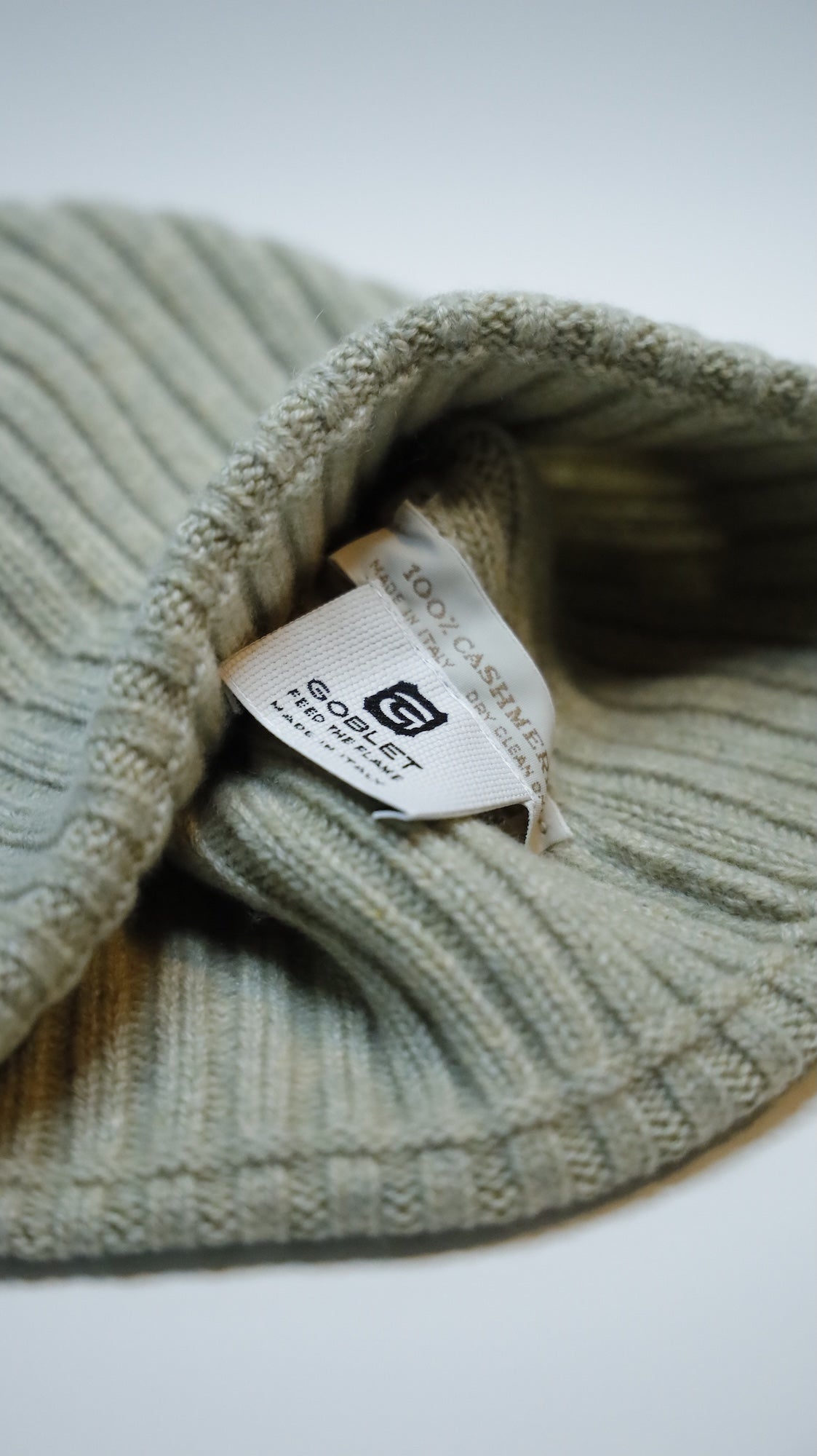 Ribbed G-Beanie Verde