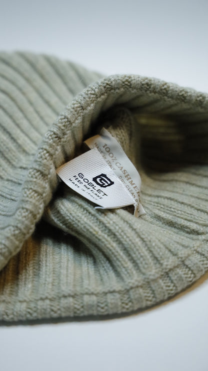 Ribbed G-Beanie Verde