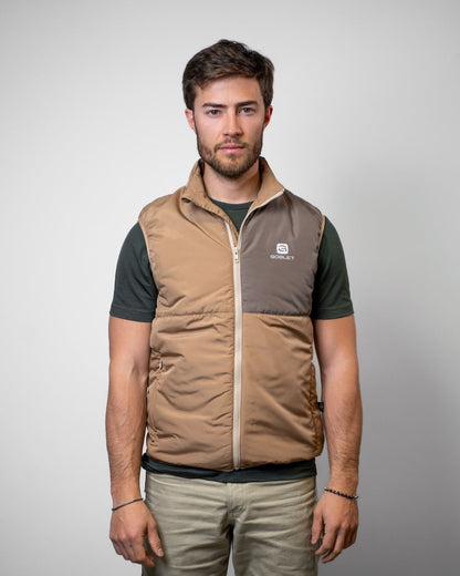G-VEST Brown taupe