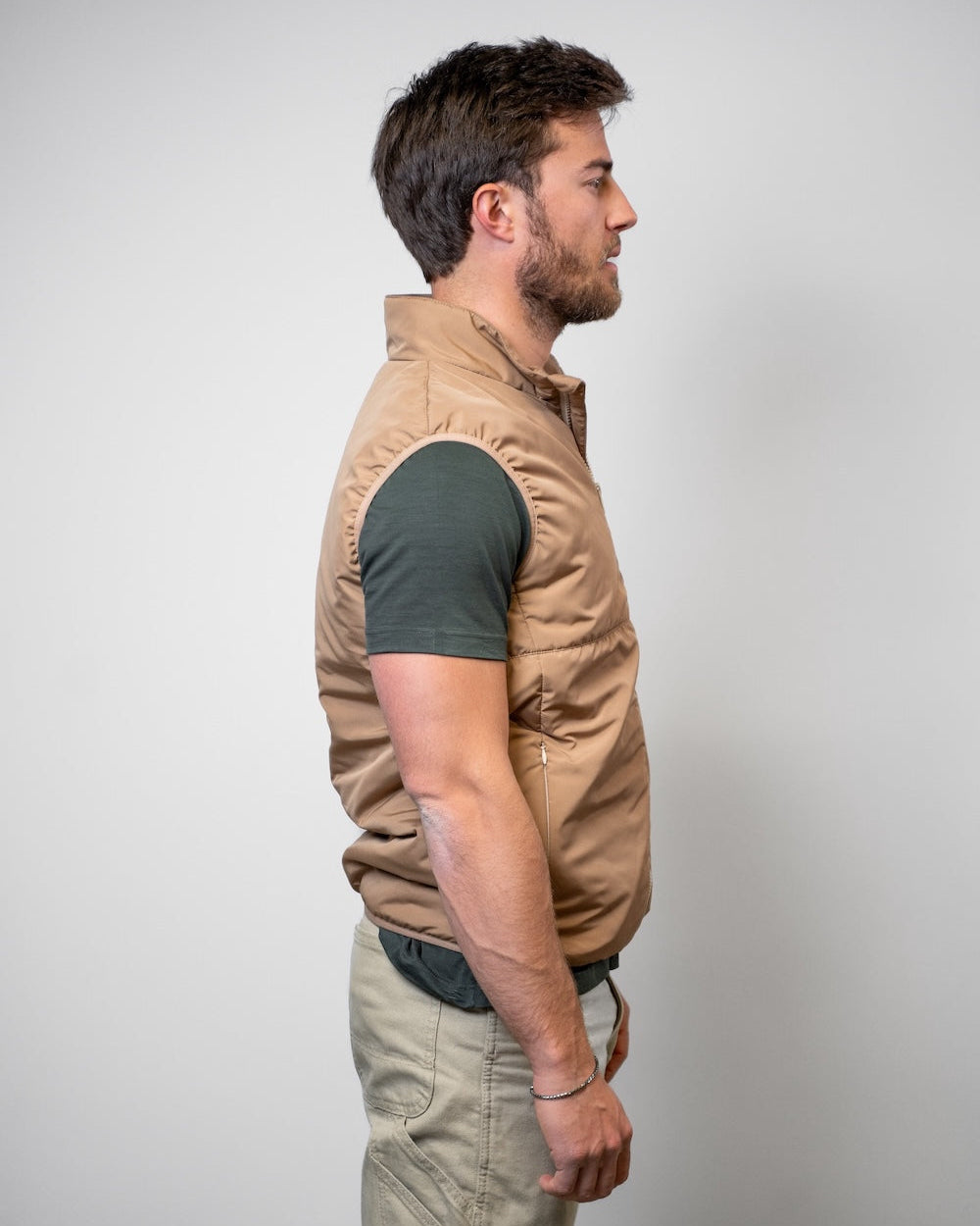 G-VEST Brown taupe