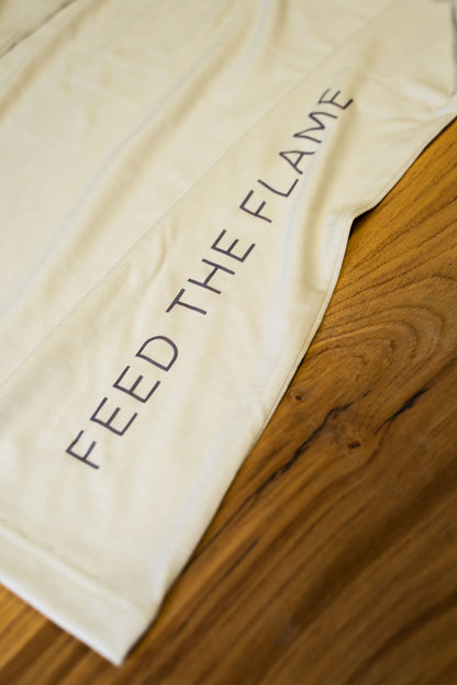 Merino G-Shirt Bianco Avorio