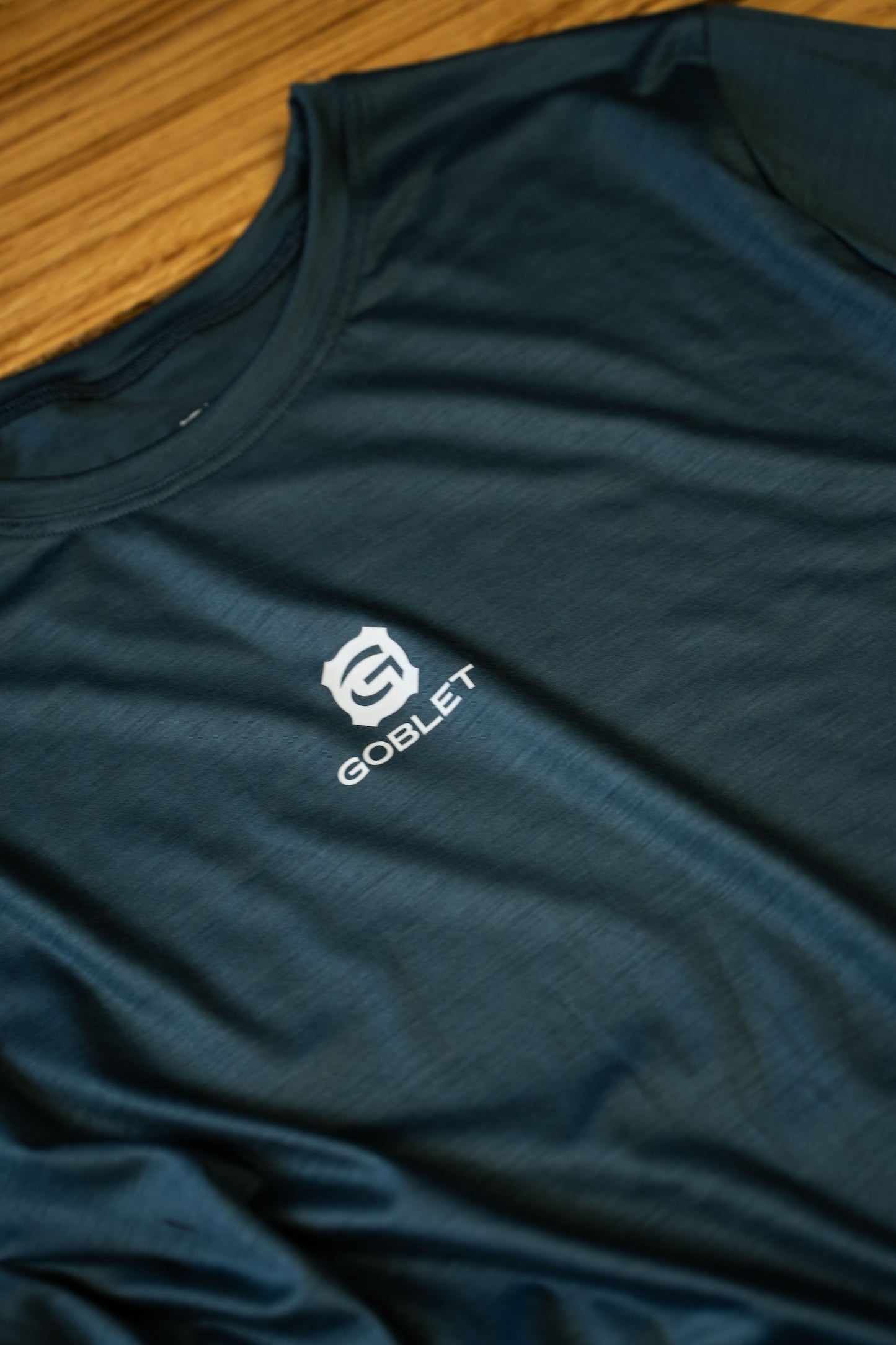 Merino G-Shirt Blu Perla